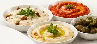 Brunch Menu dishes served on a private yacht in Istanbul