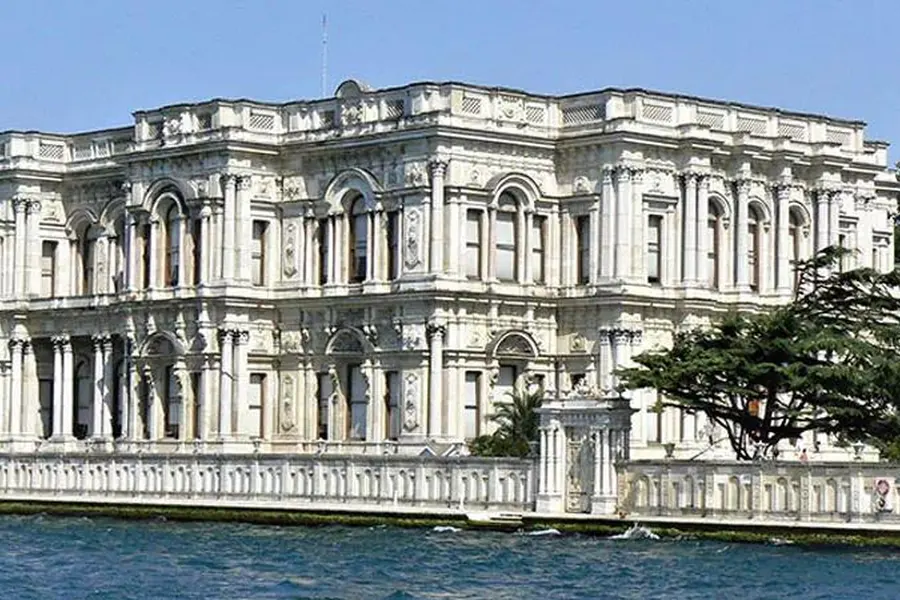 Beylerbeyi Palace on the Asian shore of the Bosphorus