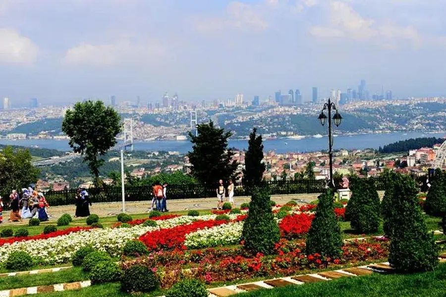View of Istanbul from Çamlıca Hill