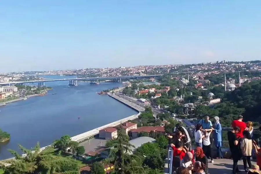 The Golden Horn from Pierre Loti Hill