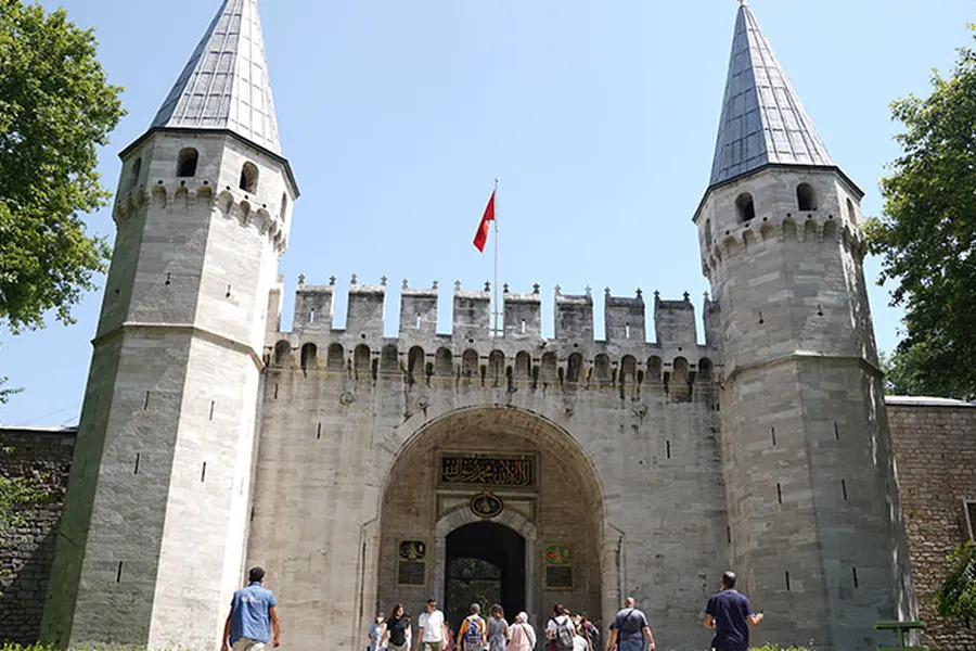 The Gate of Salutation at Topkapı Palace