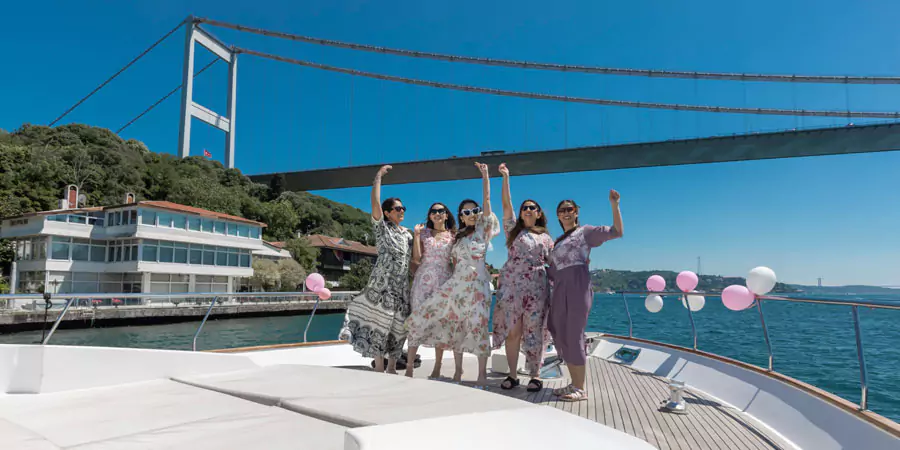 Istanbul Yacht Bridal Shower