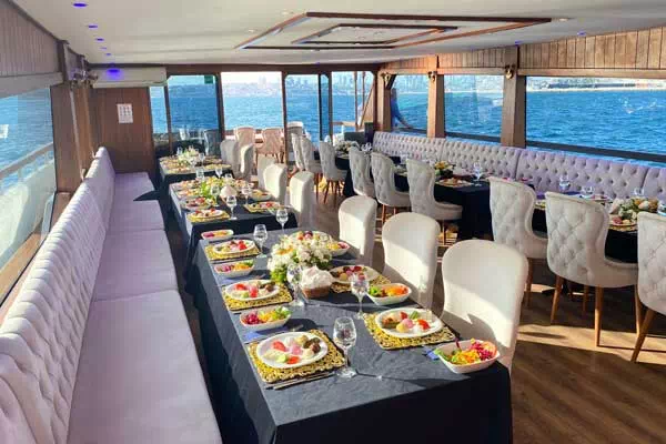 Luxury Bosphorus Yacht Charter for Corporate Parties & Celebrations