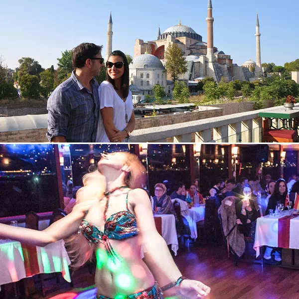 Istanbul Sultanahmet Tour and Bosphorus Dinner Cruise with Turkish Night