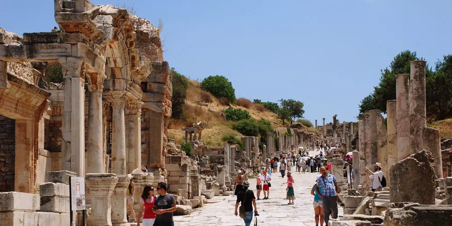 Explore the ancient city of Ephesus