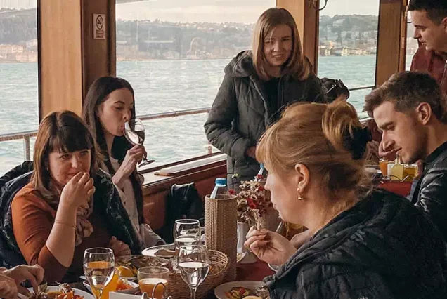 Bosphorus Sunset Cruise with Dinner and Turkish Night