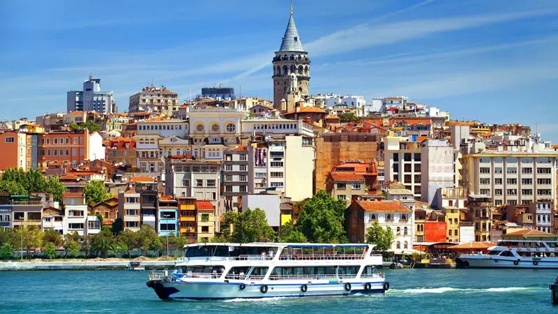 Watch istanbul from the sky, Galata Tower