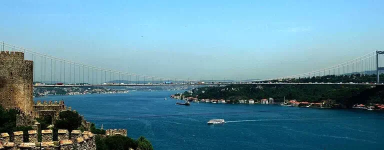istanbul Historical Venues on Bosphorus Strait