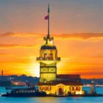 Sip your coffee in the middle of the sea, Maiden's Tower
