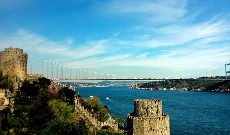 The Bosphorus under your feet, Rumeli Fortress