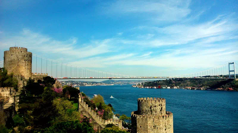 The Bosphorus under your feet, Rumeli Fortress
