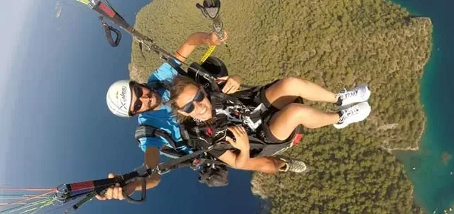 Paragliding in Turkey