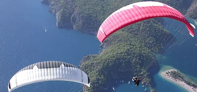 Paragliding in Turkey