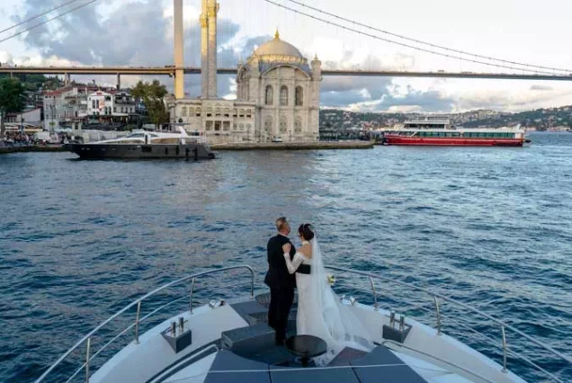 Yacht Wedding in Istanbul Bosphorus