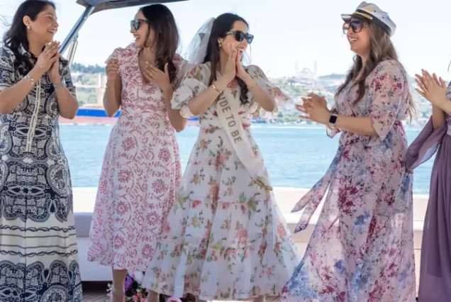 istanbul Yacht Bridal Showers, Henna Nights & Pre-Wedding Celebrations