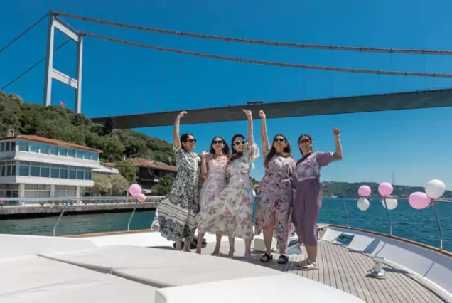 istanbul Yacht Bridal Showers, Henna Nights & Pre-Wedding Celebrations