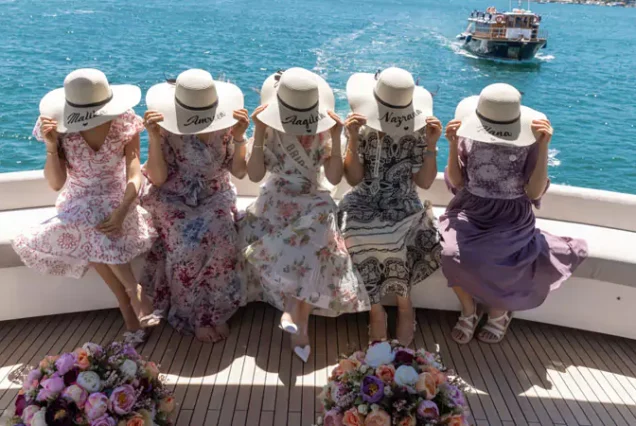 istanbul Yacht Bridal Showers, Henna Nights & Pre-Wedding Celebrations