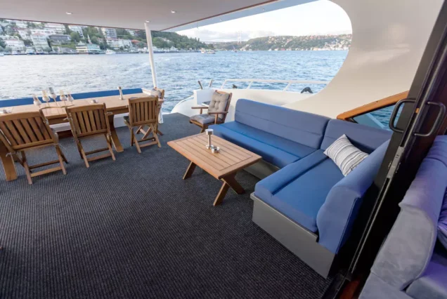 Private New Year's Eve yacht cruise on the Bosphorus