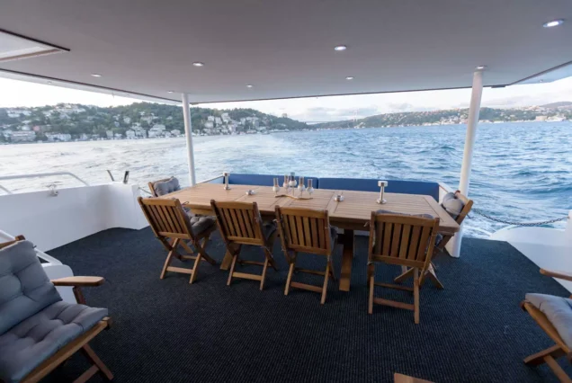 Private New Year's Eve yacht cruise on the Bosphorus