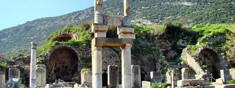 The Temple of Domitian, Ephesus, The Temple of Domitian in Ephesus